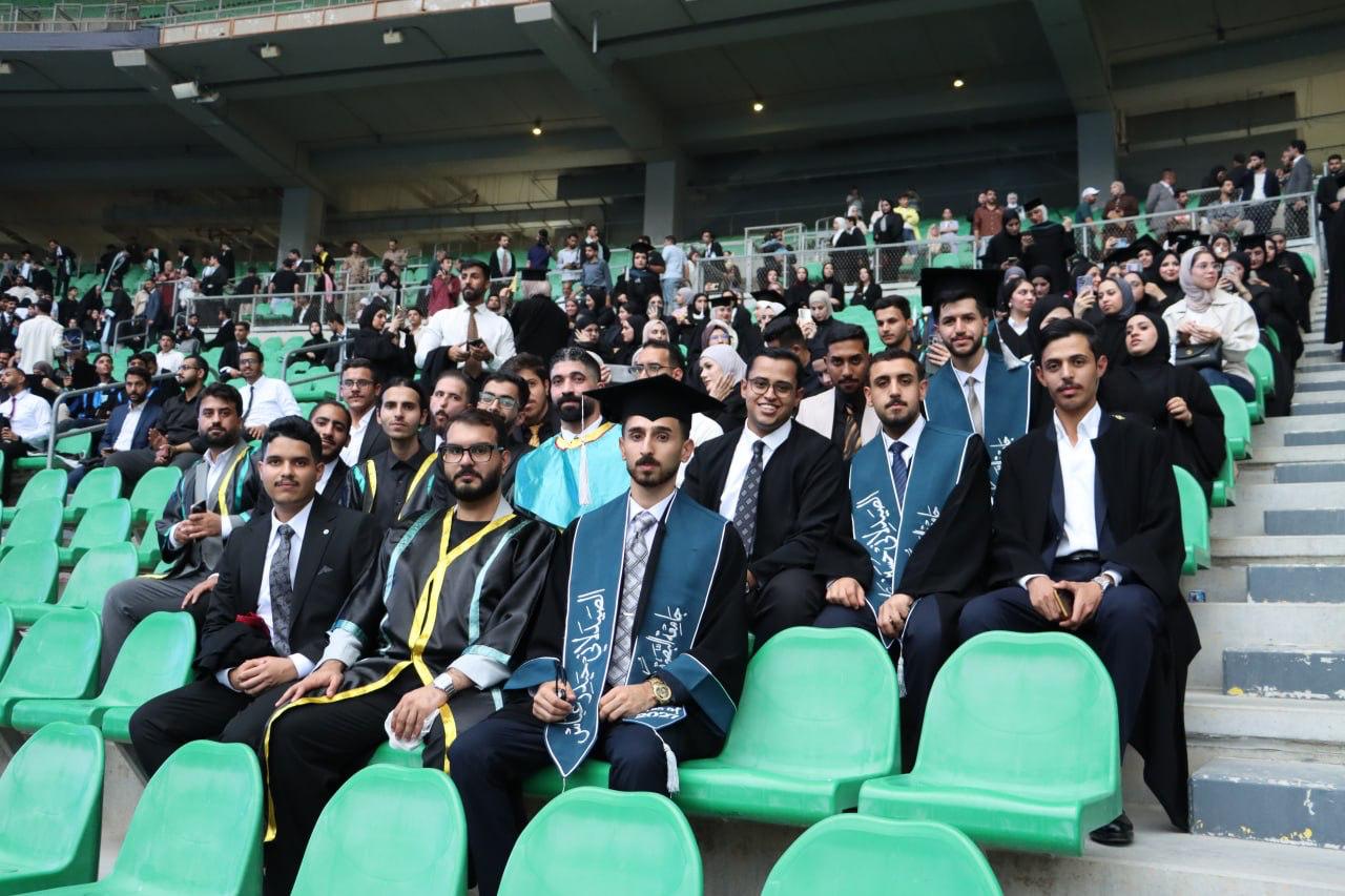 Attendees and Faculty at University of Basrah Commencement
